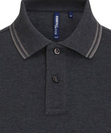 Men's classic fit tipped polo
