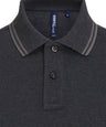 Men's classic fit tipped polo