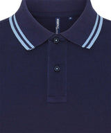 Men's classic fit tipped polo