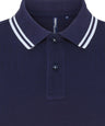 Men's classic fit tipped polo