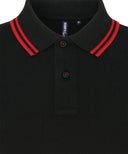 Women's classic fit tipped polo