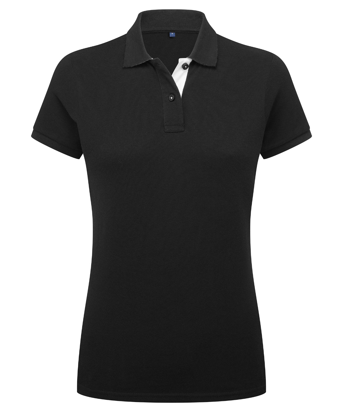 Women's contrast polo