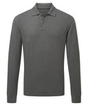 Men's classic fit long sleeved polo