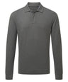 Men's classic fit long sleeved polo