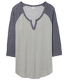 Outfield 3/4 sleeve vintage 50/50 t-shirt