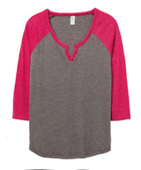 Outfield 3/4 sleeve vintage 50/50 t-shirt