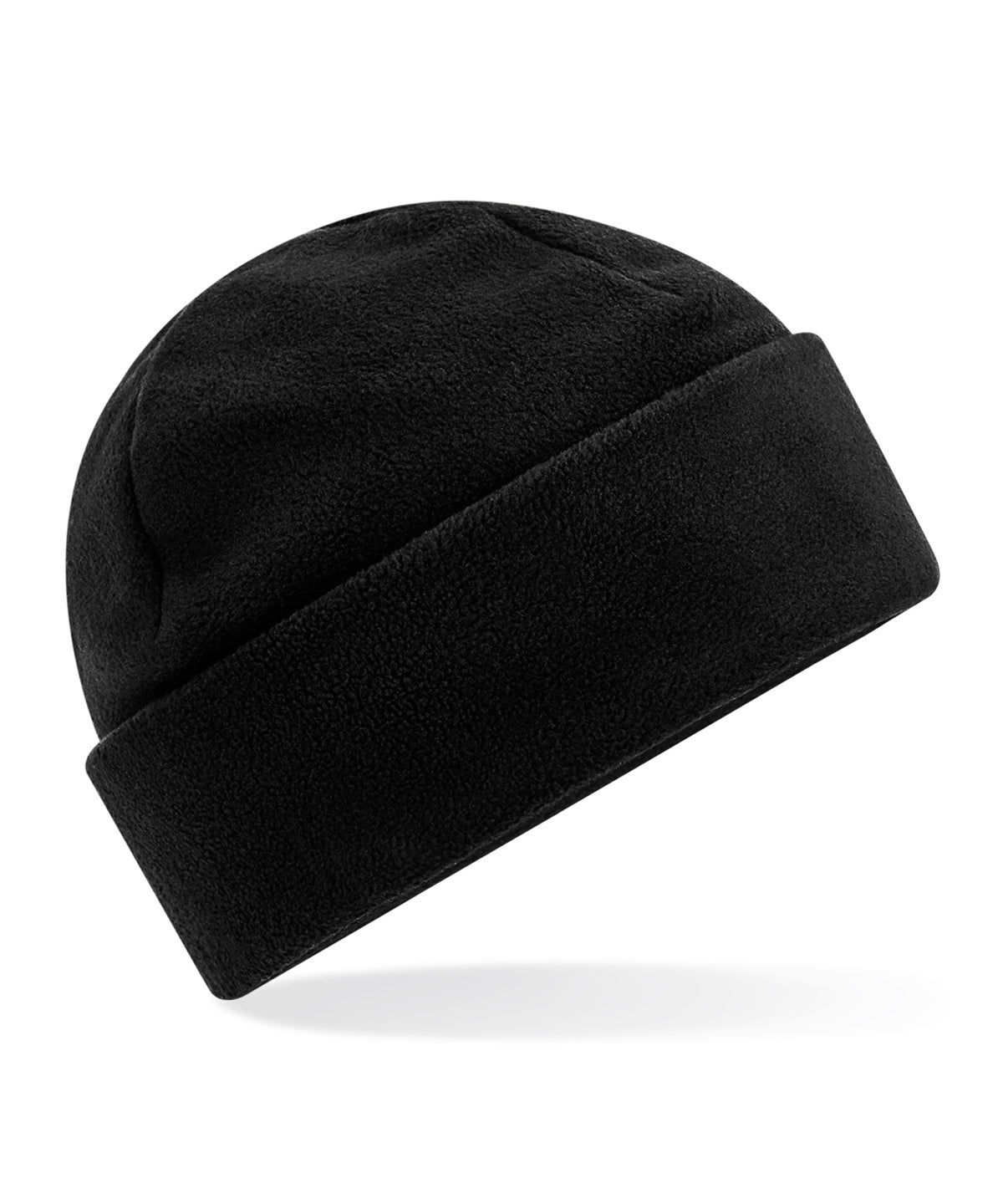 Recycled fleece cuffed beanie