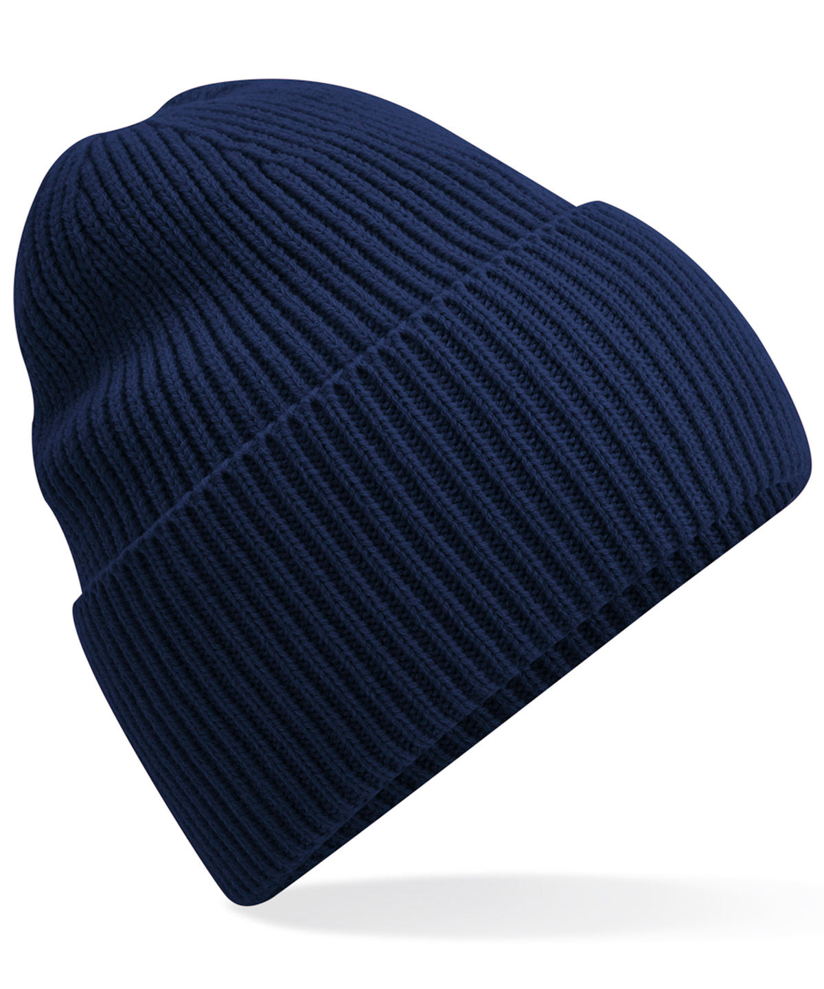 Oversized cuffed beanie