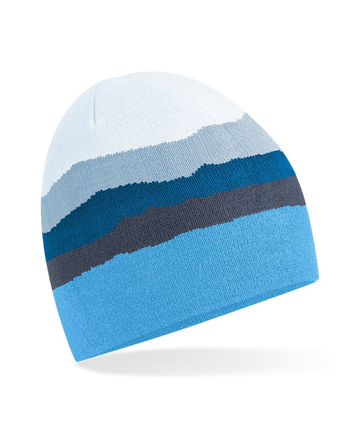 Mountain peaks pull-on beanie