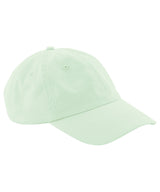 Junior low-profile 6-panel dad cap