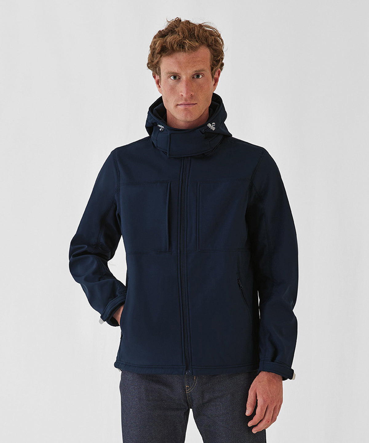 B&C Hooded softshell /men