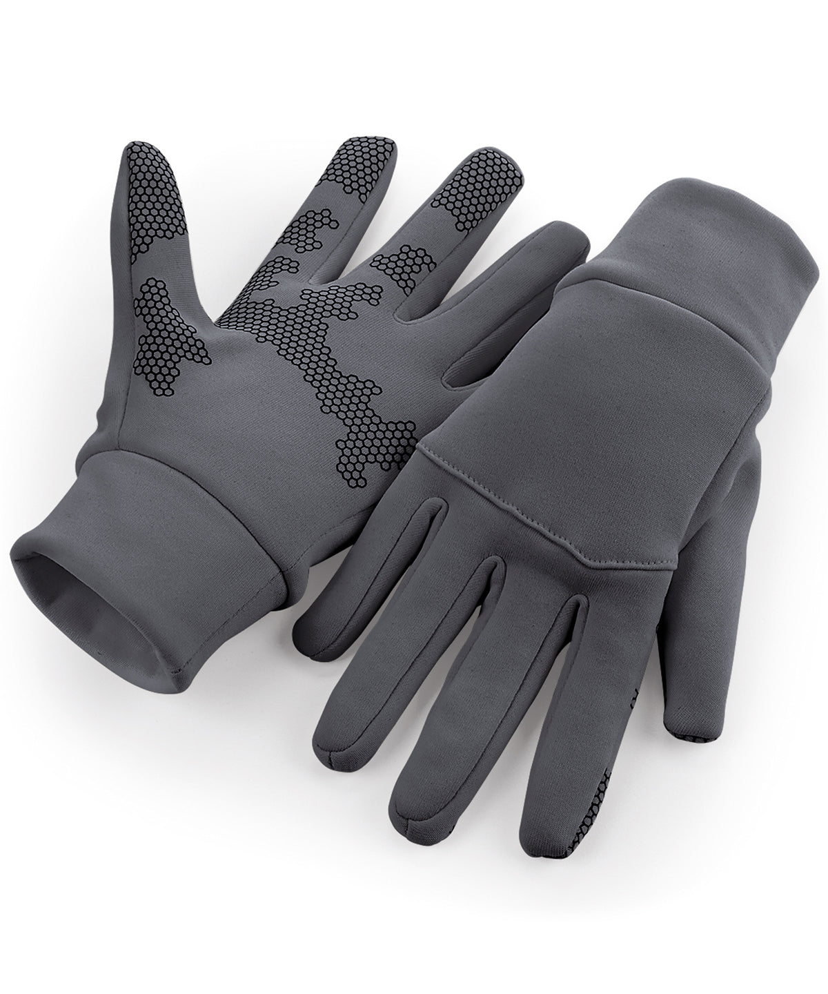 Softshell sports tech gloves