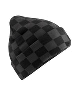 Checkerboard beanie