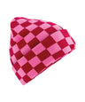 Checkerboard beanie