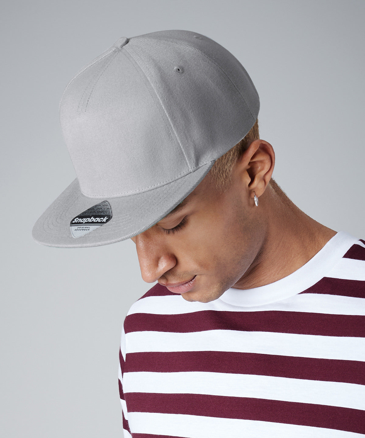 Original flat peak snapback