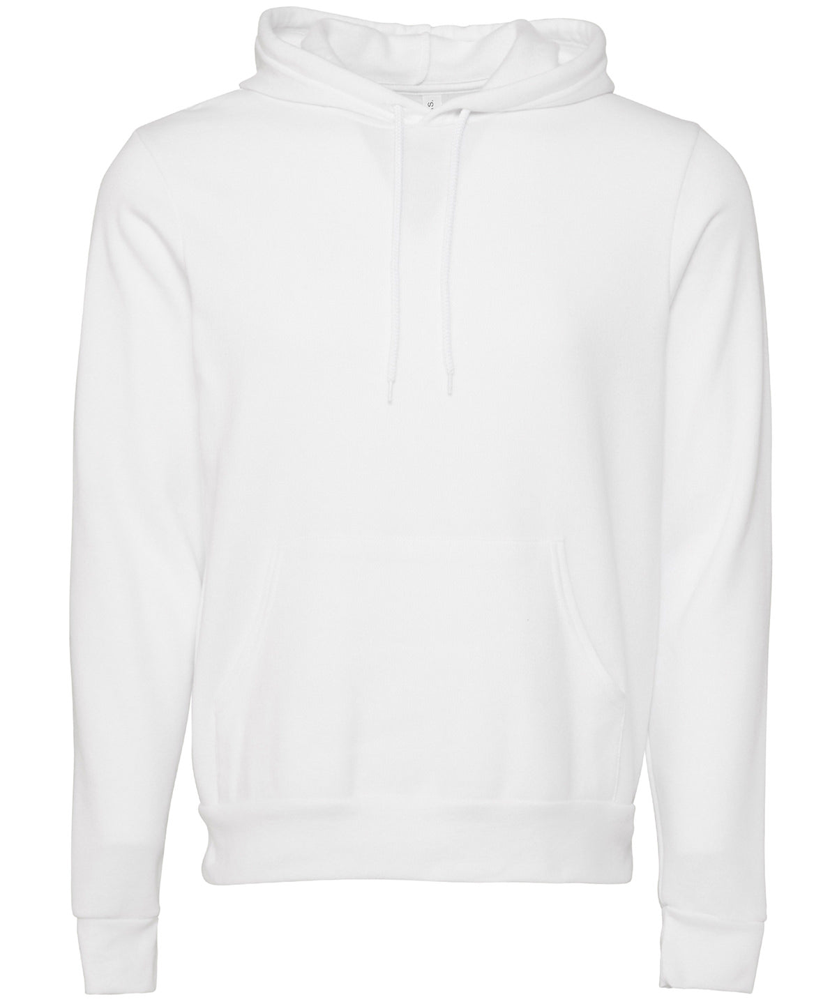 Unisex polycotton fleece pullover hoodie