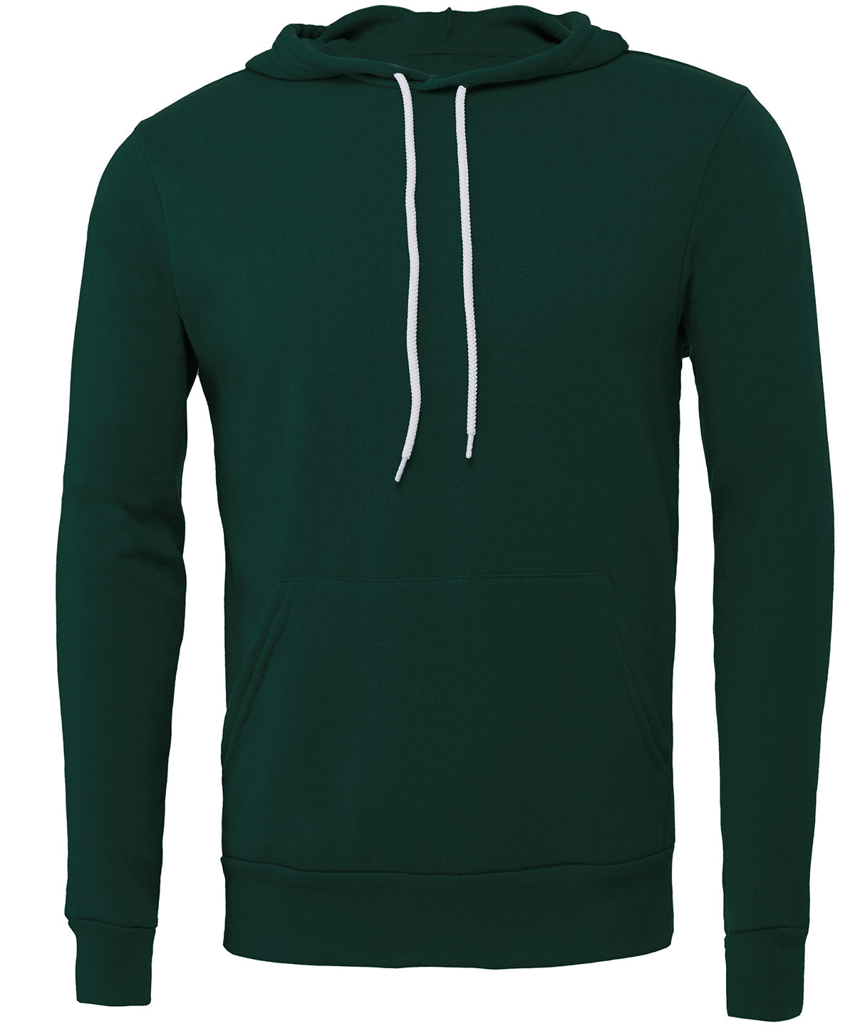 Unisex polycotton fleece pullover hoodie