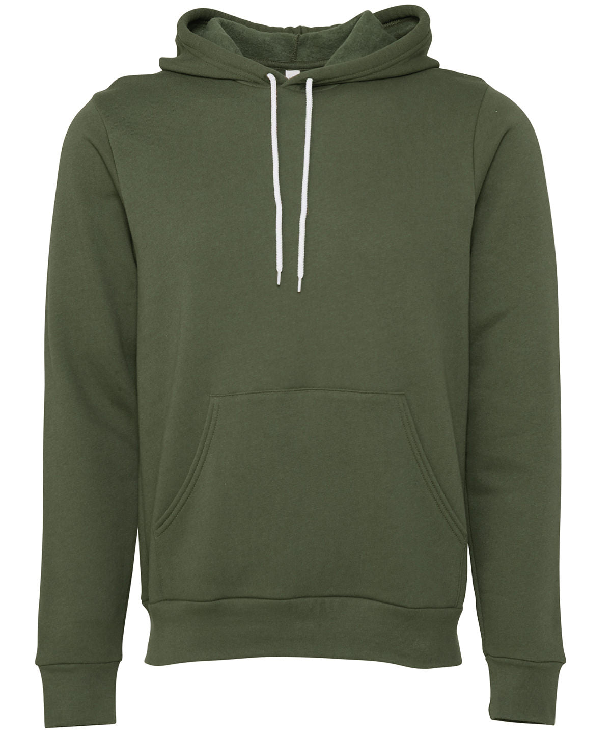 Unisex polycotton fleece pullover hoodie