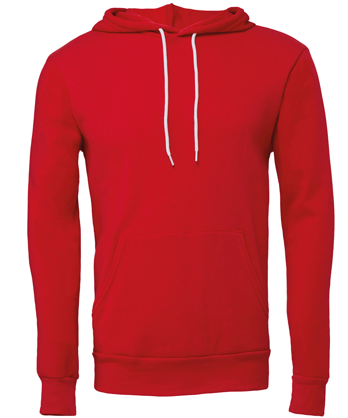 Unisex polycotton fleece pullover hoodie