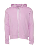 Unisex polycotton fleece full-zip hoodie