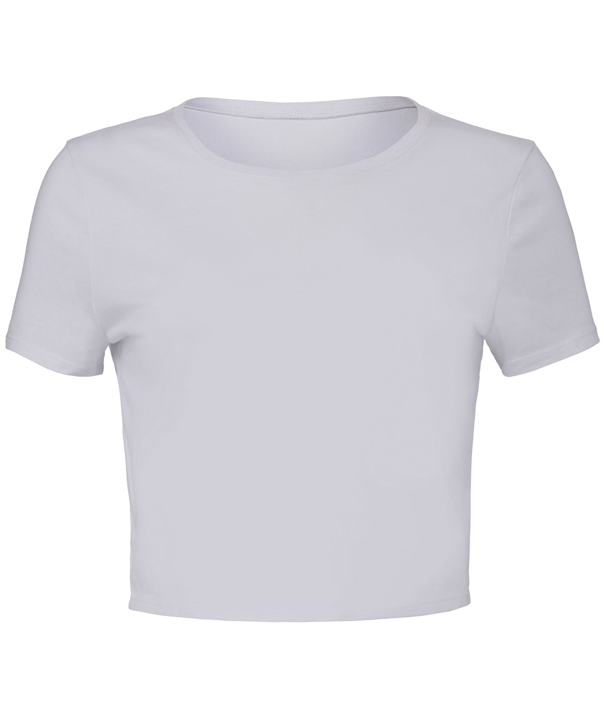 Women's polycotton crop tee