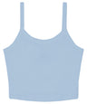 Women’s micro rib spaghetti strap tank