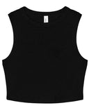 Women’s micro rib muscle crop tank