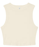 Women’s micro rib muscle crop tank