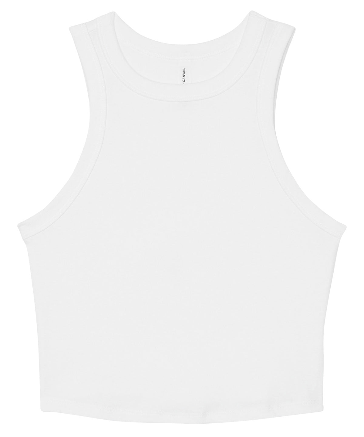 Women’s micro rib racer tank