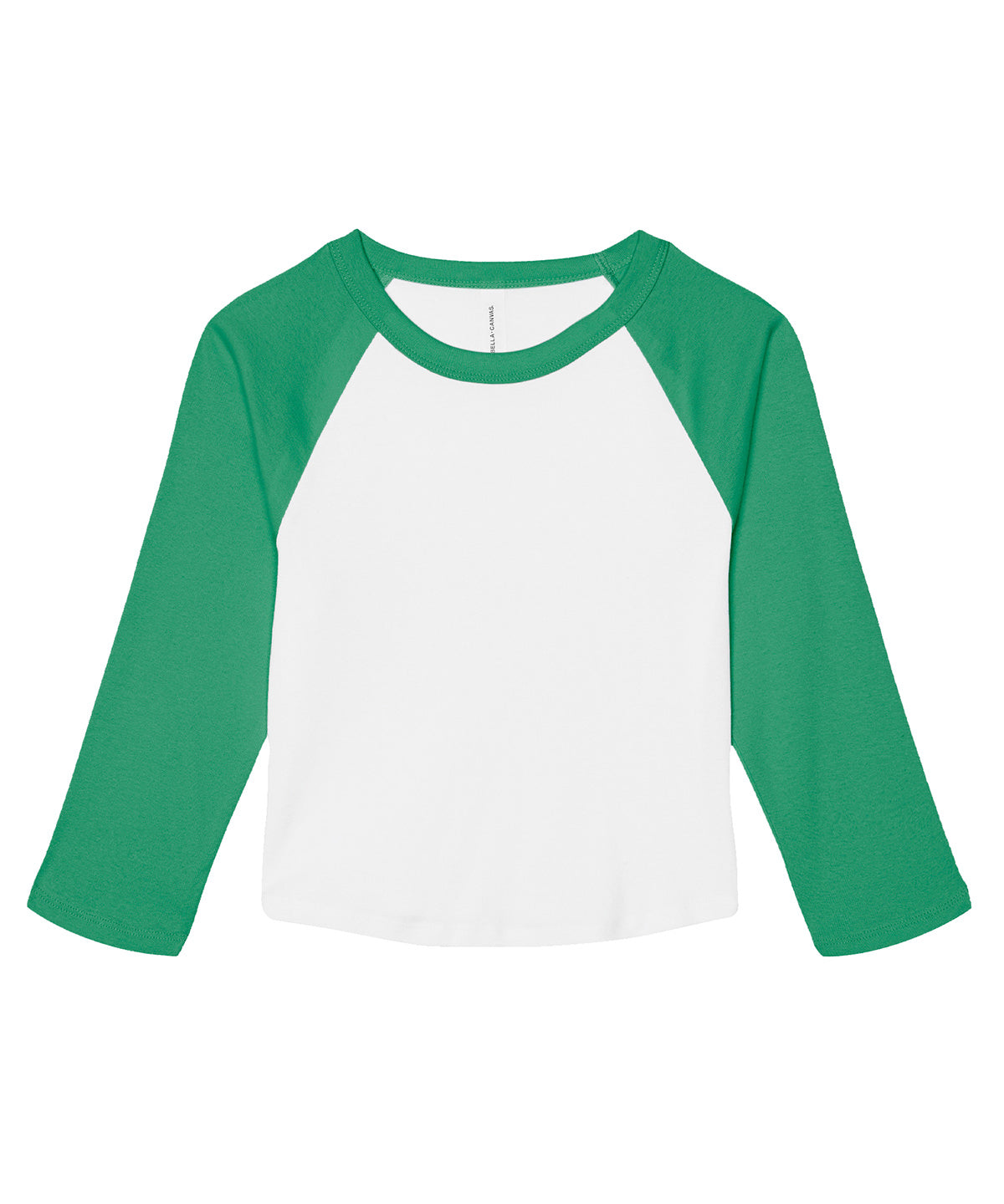 Women’s micro rib 3/4 raglan baby t-shirt