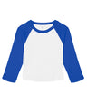 Women’s micro rib 3/4 raglan baby t-shirt