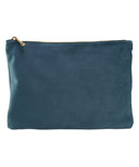 Velvet accessory pouch