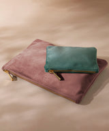Velvet accessory pouch