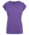 Women's extended shoulder tee