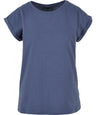 Women's extended shoulder tee