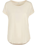 Women's long slub tee