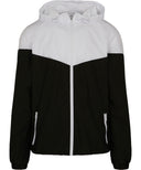 Two-tone tech windrunner jacket