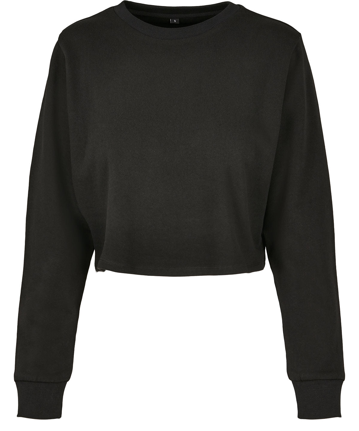 Women’s terry cropped crew