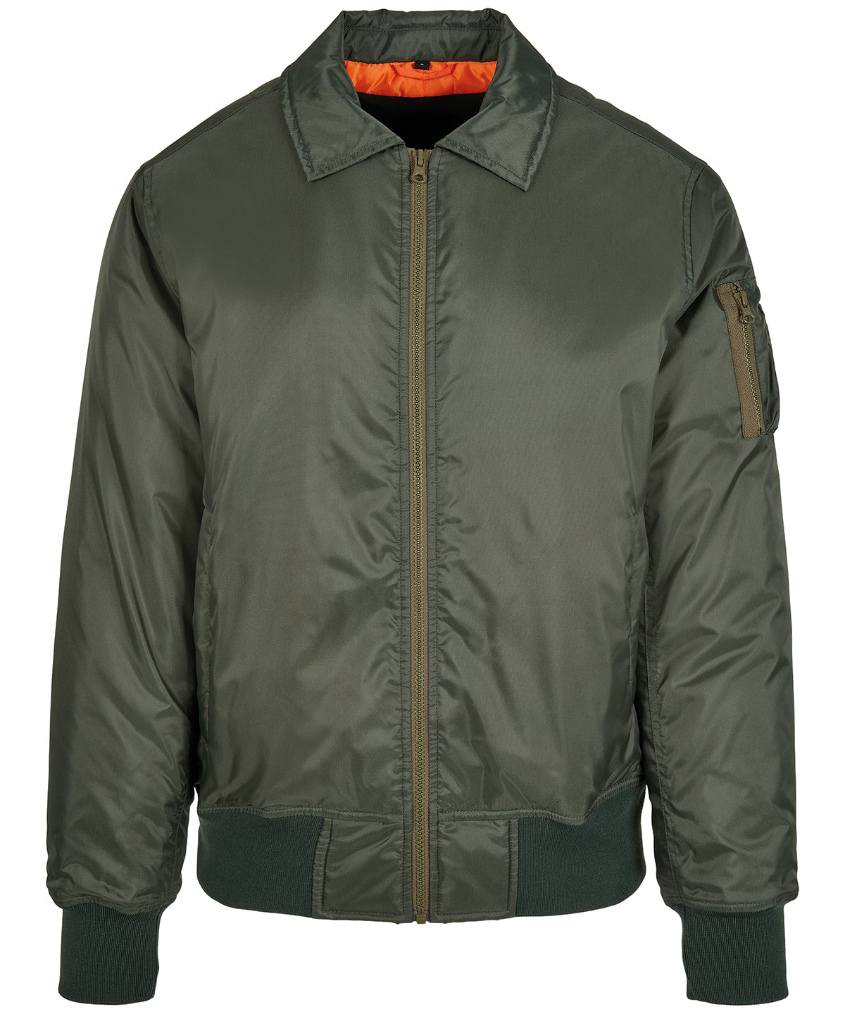 Collar bomber jacket