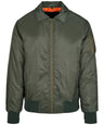Collar bomber jacket
