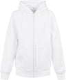 Organic kids basic zip hoodie