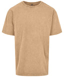 Acid washed heavy oversized tee
