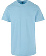 Acid washed round neck tee