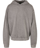 Acid washed oversize hoodie