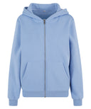 Women’s fluffy zip hoodie
