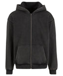 Vintage heavy zip hoodie