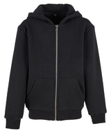 Kids fluffy zip hoodie