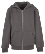 Kids fluffy zip hoodie