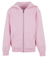 Kids fluffy zip hoodie