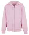 Kids fluffy zip hoodie